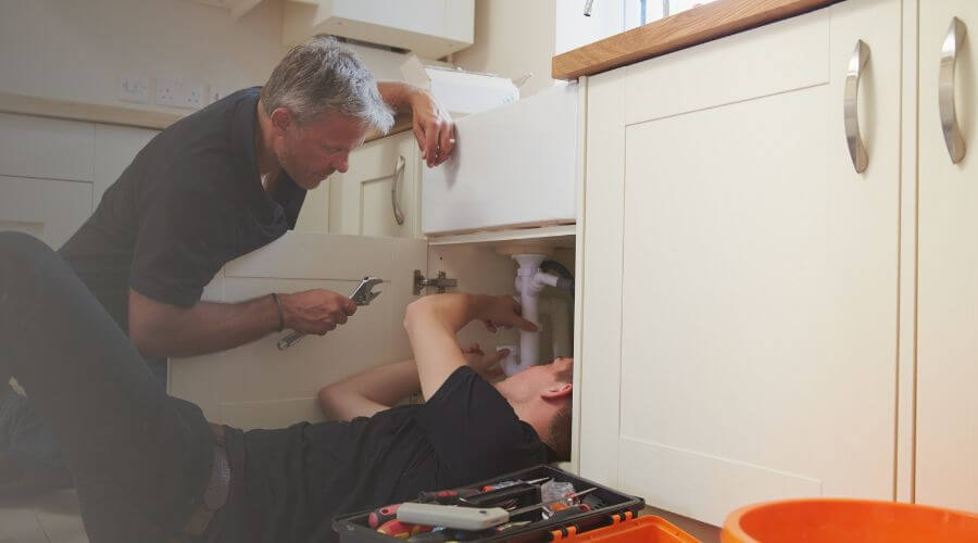 Professional burst pipe repair services in Hustle, VA